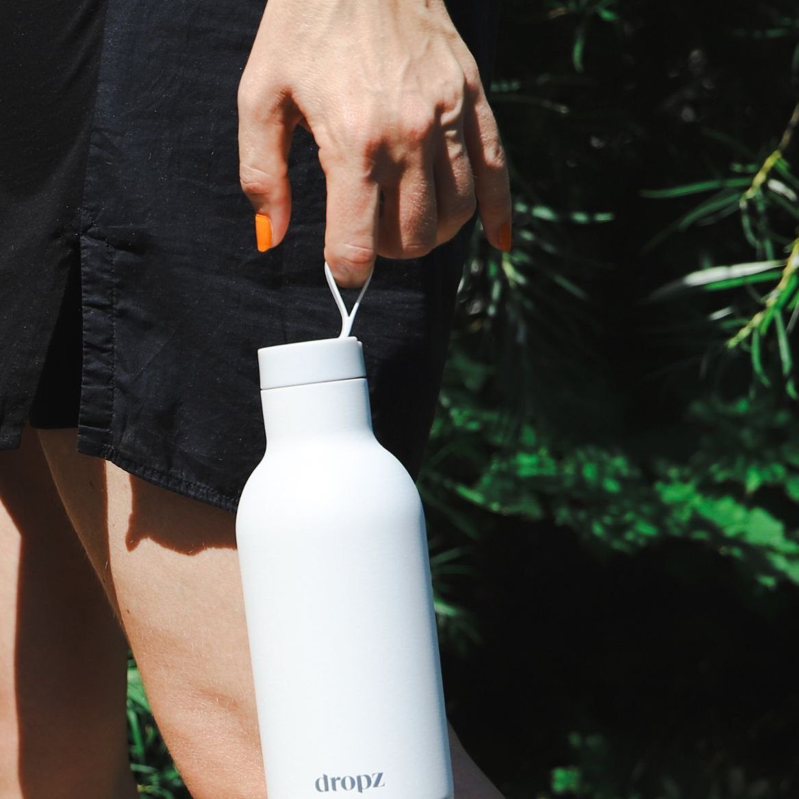 dropz Flasche weiss - 0.7 L