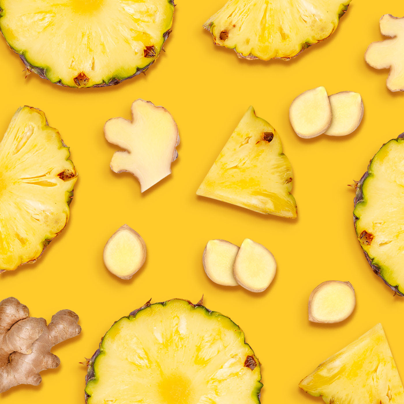 Ingwer Ananas